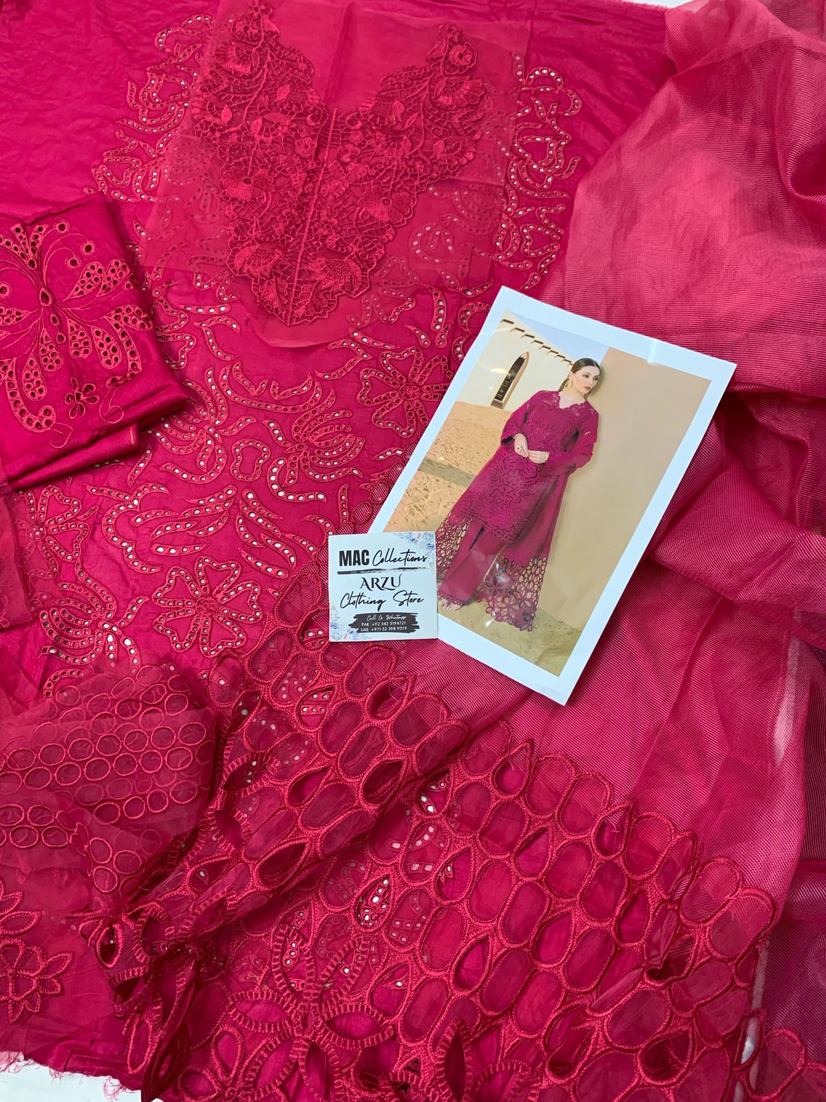 RR Embroidered Atishi Luxury Lawn Dress