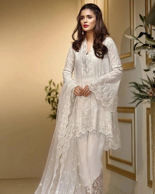 Anaya White Luxury Net Collection Replica