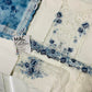 MB Embroidered White n Blue Luxury Lawn Dress