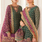 Baroque Chantelle Green Organza Collection Replica