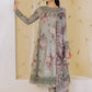 IZK Embroidered Green Luxury Lawn Dress