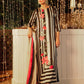 LSR Embroidered White b Black Lining Silk Dress