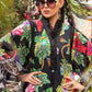 MP Embroidered Black Grapes  Luxury lawn Dress