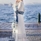 AL Embroidered White Luxury Lawn Dress