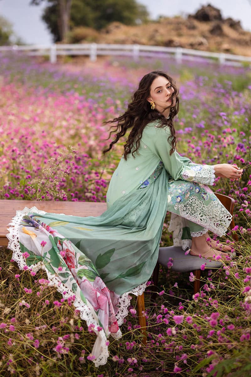 Mushq Pista Luxury Lawn Dress