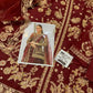 Exclusive Embroidered Red Luxury Organza Dress