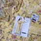 BRQ Embroidered yellow Luxury Lawn Dress