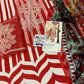 MP Embroidered  Maroon & White Lining Luxury Lawn Dress