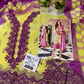 Jade Embroidered Yellow & Pink Floral Luxury Lawn Dress