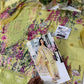 MP Embroidered Yellow Luxury Lawn Dress - 03A