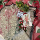 MP Embroidered Red Flower Luxury Lawn Dress