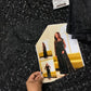 LSR Embroidered Black Luxury Net Dress