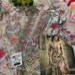 CHZ Embroidered Multi Floral Luxury Chiffon Dress