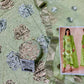 JZM Embridered Pista Luxury Raw Silk Dress