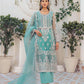 Akbar Aslam Sky Blue Luxury Net Collection Replica
