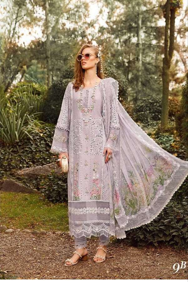 Maria B Purple luxury Lawn Collection Replica