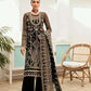 Maryam Hussain Black Luxury Organza Collection Replica