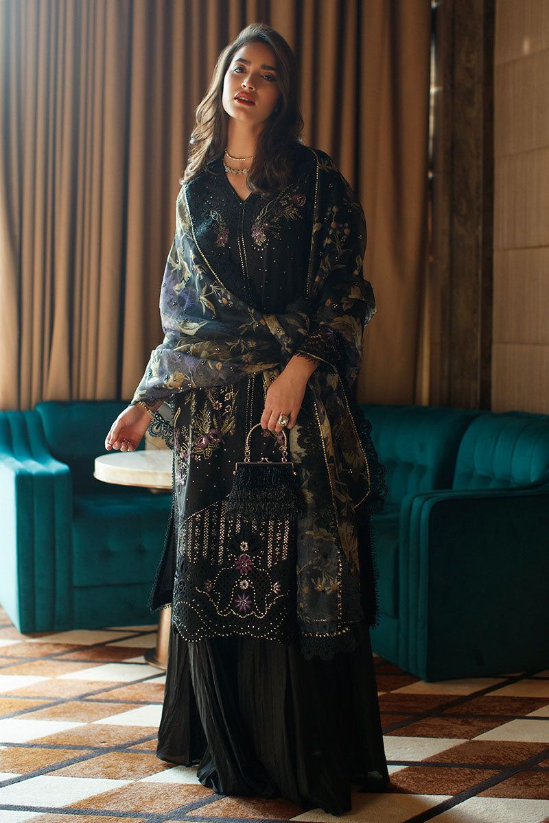 Mushq Black Luxury Silk Dress