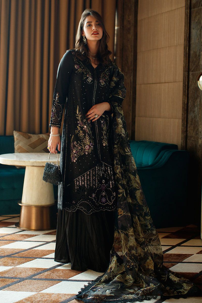 Mushq Black Luxury Silk Dress