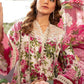 MP Embroidered White n Pink Luxury lawn Dress