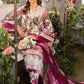 MP Embroidered White n Pink Luxury lawn Dress