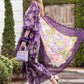 MP Embroidered Purple Luxury Lawn Dress