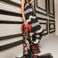 MP Embroidered Black N White Luxury Lawn Dress