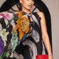 MP Embroidered Black N White Luxury Lawn Dress