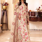 IZK Embroidered Cream Luxury Lawn Dress