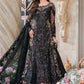MB Embroidered black  Luxury Organza Frock