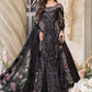 MB Embroidered black  Luxury Organza Frock