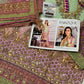 BRQ Embroidered Tie N Die Pista Purple Luxury Chiffon Dress - Unsitched