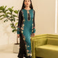 LSR Embroidered Sea Green Luxury Silk Dress