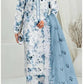 Designer Organza & Silk Semi Stitched 4 Piece - A01