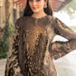 MP Embroidered Brown Luxury Lawn Dress