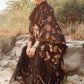 MP Embroidered Black & Brown Luxury Lawn Dress