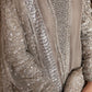 HR Embroidered Grey luxury Raw Silk Dress