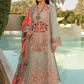 RR Embroidered Pista Luxury Lawn Dress