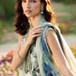 MB Embroidered Pista Luxury Lawn Dress - 2B