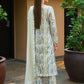 IZK Embroidered Multi Lining Luxury Lawn Dress