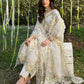 Sardinia Embroidered White Floral Luxury Lawn Dress