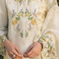 Sardinia Embroidered White Floral Luxury Lawn Dress