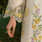 Sardinia Embroidered White Floral Luxury Lawn Dress