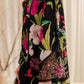 Farasha Embroidered Black Luxury Lawn Dress