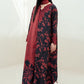 BRQ Embroidered Black & Red Luxury Lawn Dress