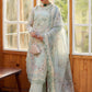 Crm Embroidered Sky Blue Luxury Lawn Dress
