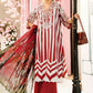 MP Embroidered  Maroon & White Lining Luxury Lawn Dress