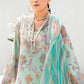 RM Embroidered Sea Green Luxury Lawn Dress
