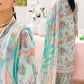 RM Embroidered Sea Green Luxury Lawn Dress