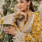 MP Embroidered Yellow Flower Luxury Lawn Dress